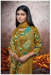 Sallie 2115 By Ganga Heavy Cotton Silk Printed Dress Material Wholesalers In India